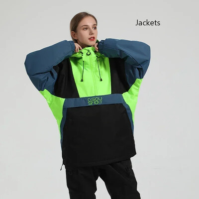 Jachetă de schi de iarnă 2025 pentru cupluri noi pentru femei Topuri Hanorac pentru bărbați Jachetă de snowboard în aer liber haine de schi Pro haină de zăpadă rezistentă la vânt