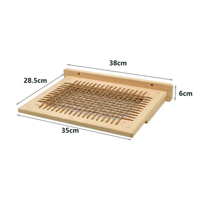 Επιτοίχια αιώρα κρεβατιού για γάτες για μεγάλες γάτες ή γατάκι από ξύλο και σιζάλ σχοινί τοίχου ράφια και κουρνιές Έπιπλα κρεβατιού Jumping