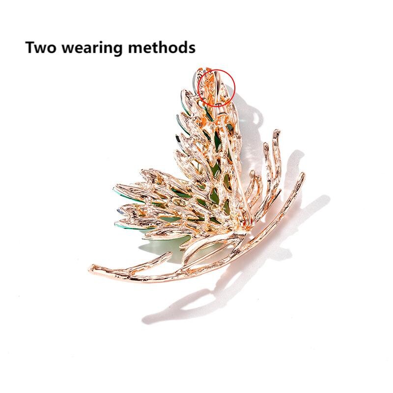 Broșe cu fluture cu strass, colorate, elegante, pentru femei, brelocuri, cu fluture de cristal, cu insecte, ace, bijuterii pentru petrecere, cadouri