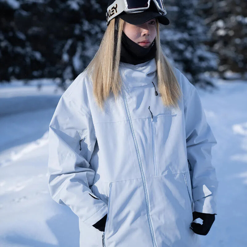 Nove 2025. Snowboarding jakne Gornji dijelovi skijaške odjeće Zimske tople nove 3L široke skijaške kapute otporne na vjetar Odjeća Žene Muškarci