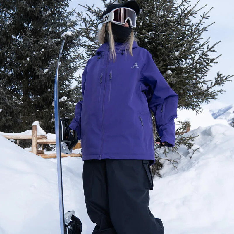 Zimski topli kaputi za skijanje Gornji dijelovi 2025. Široke debele skijaške jakne za žene Muška nova odjeća za snijeg otporna na vjetar za skijanje na otvorenom