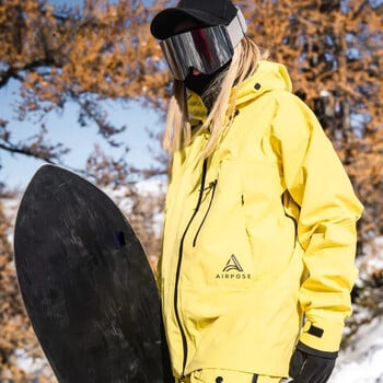 Snowboard Ζεστές αθλητικές φόρμες 2025 Χειμερινά μπουφάν για σκι Νέο ζευγάρι Άνδρας Γυναικεία Snowfield Outdoor Sport Αδιάβροχα παλτά για σκι