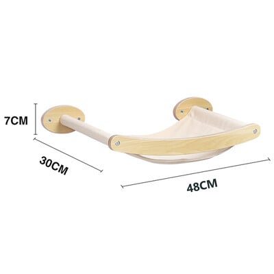 Kačių sieniniai baldai Mediniai hamakai Laipiojimo lentynų komplektas Ešeriai Sizalio Kopėčios Braižymo Stulpeliai Lovos Etvarai Staliukas Kitty