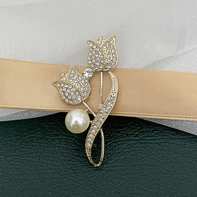 Modernas saulespuķu metāla piespraudes Izsmalcinātas kalnu kristāla lapu atloka piespraudes sievietēm, apģērbi, tērpi, nozīmītes, rotaslietas, aksesuāri, dāvana