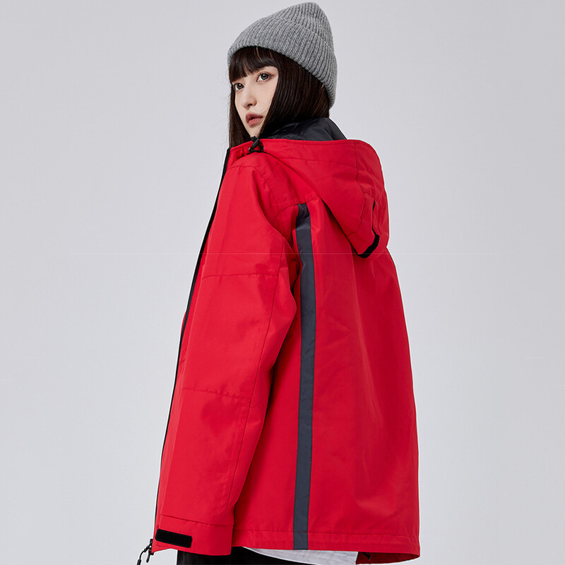 Jachetă de schi pentru cuplu de iarnă Topuri de zăpadă respirabile pentru bărbați Haine de sport pentru snowboard pentru femeie caldă cu haină de sport din bumbac Îmbrăcăminte de zăpadă