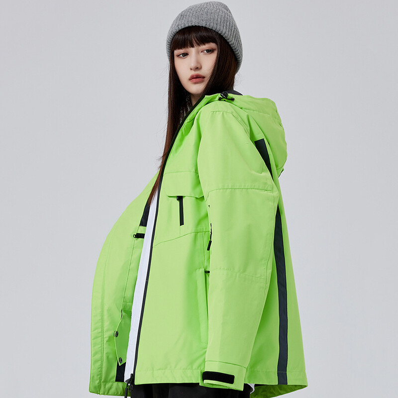 Jachetă de schi pentru cuplu de iarnă Topuri de zăpadă respirabile pentru bărbați Haine de sport pentru snowboard pentru femeie caldă cu haină de sport din bumbac Îmbrăcăminte de zăpadă