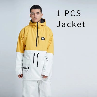 Jachete de snowboard de iarnă în aer liber 2024 Jachetă nouă de schi femeie haină de schi bărbați îmbrăcăminte exterioară sport Trening rezistent la apă Îmbrăcăminte impermeabilă