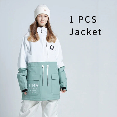 Jachete de snowboard de iarnă în aer liber 2024 Jachetă nouă de schi femeie haină de schi bărbați îmbrăcăminte exterioară sport Trening rezistent la apă Îmbrăcăminte impermeabilă