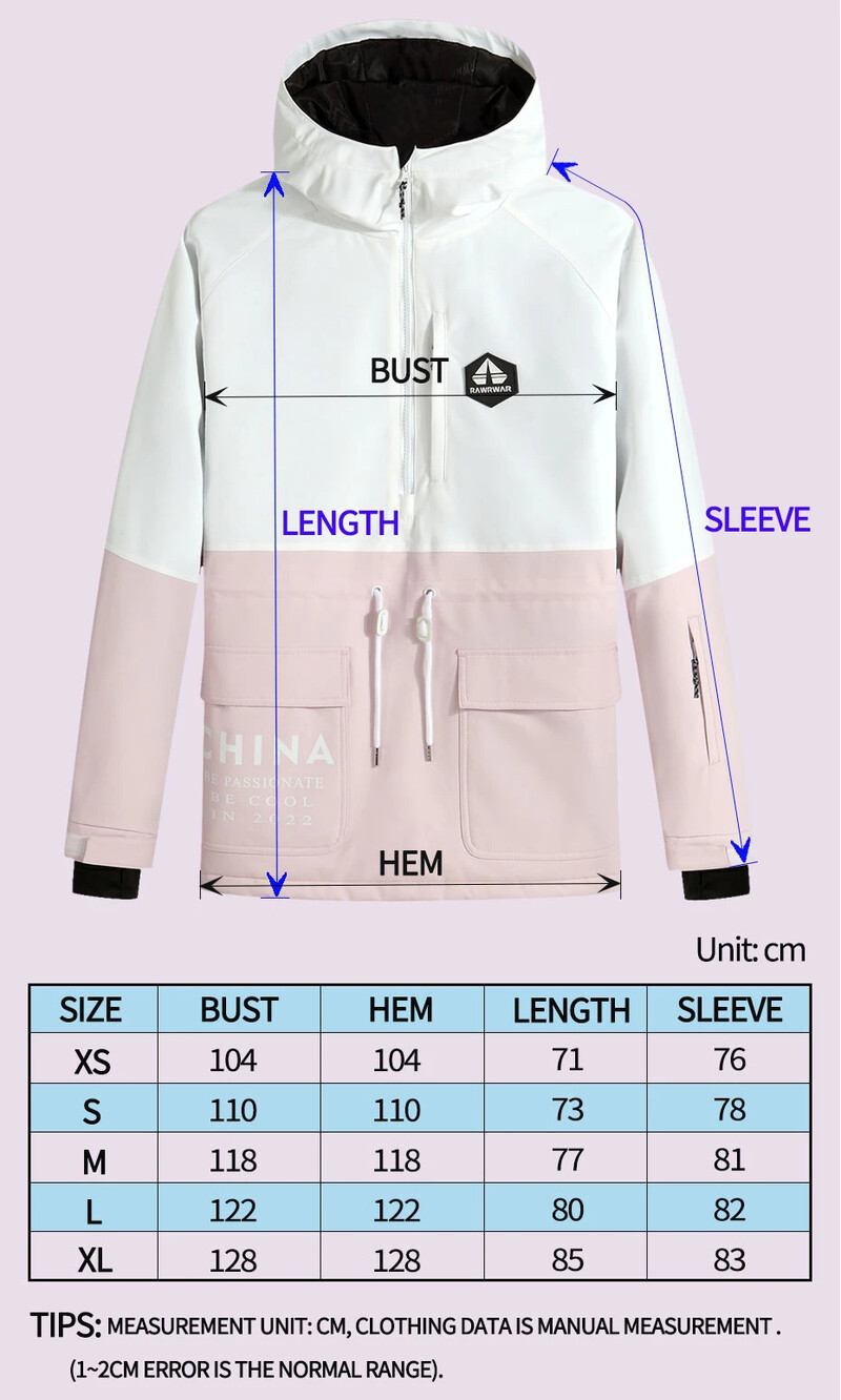 Jachete de snowboard de iarnă în aer liber 2024 Jachetă nouă de schi femeie haină de schi bărbați îmbrăcăminte exterioară sport Trening rezistent la apă Îmbrăcăminte impermeabilă