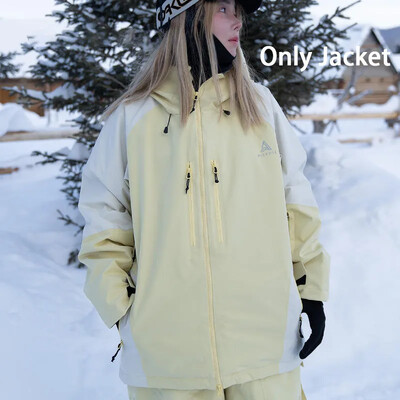 Nove 2025. Skijaške jakne Ženske zimske tople 3L Muške Nove široke debele skijaške kapute za vanjske aktivnosti otporne na vjetar Gornje odjeće za snowboarding na snijegu