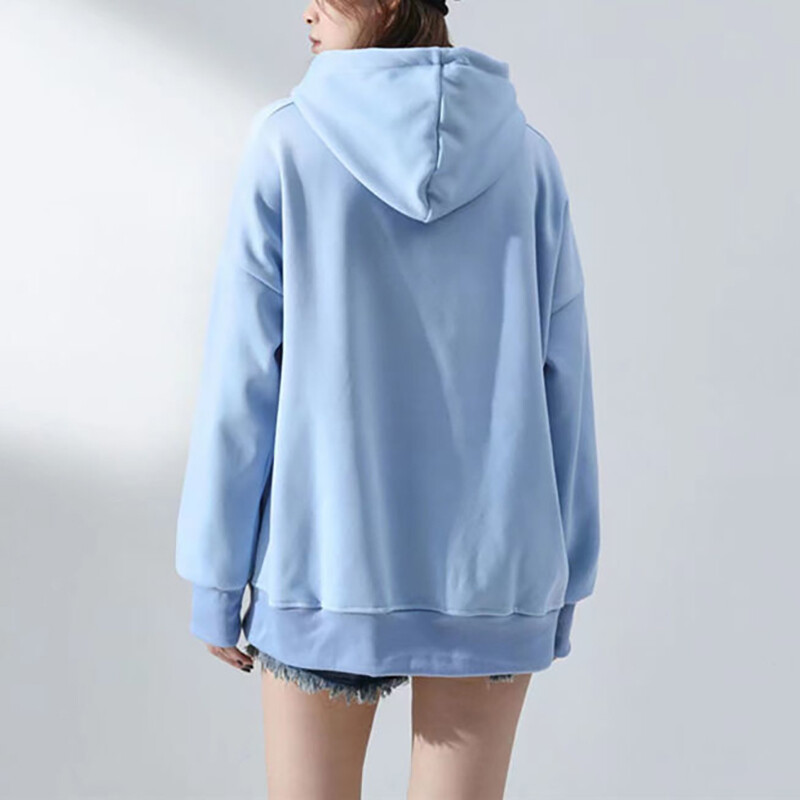 Moda de primăvară, toamnă, pentru femei, de culoare solidă, hanorace, cu mâneci lungi, pentru sport în aer liber, ocazional, cu fermoar, cardigan, jachetă de sus