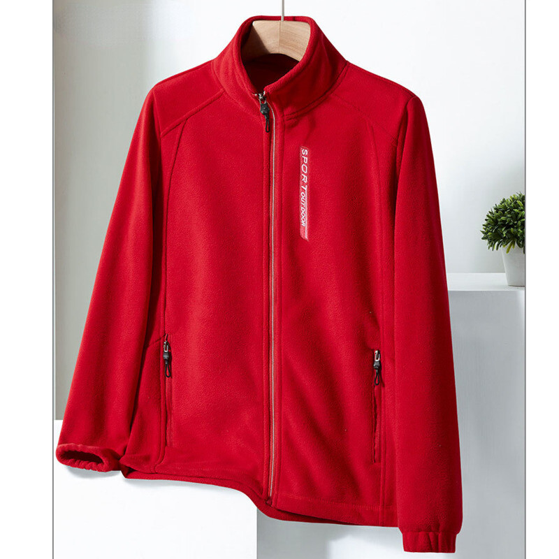 Jauni sieviešu flīsa sporta apģērbi džemperi Biezi Softshell jakas sieviešu rudens ziemas ikdienas termiski biezi vienkrāsaini mēteļi