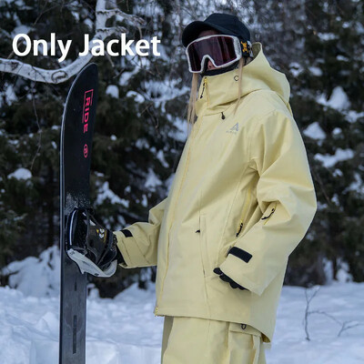 Kaputi za snowboarding 2025 Skijaške jakne za žene Muškarci Zimski 3L Topli zadebljani otvoreni otporni na vjetar Široki novi gornji dijelovi skijaške odjeće