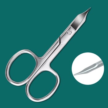 Cuticle Nippers Scissors από ανοξείδωτο ατσάλι Cuticle Dead Skin Remover Scissor Plier Pusher Makeup Beauty Tool