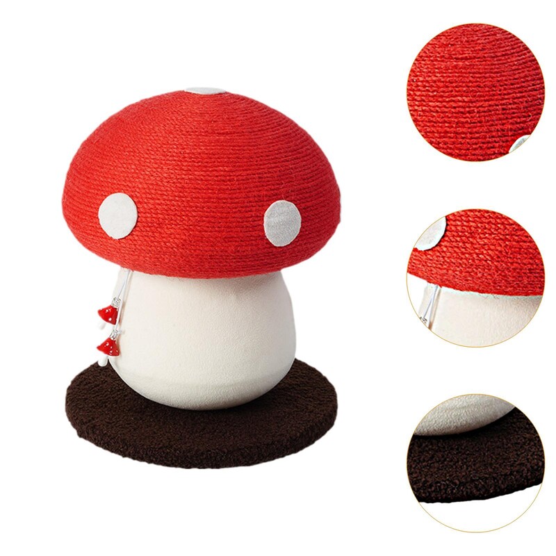 Kis macska vakaróoszlop Szizál cica Fára mászó Csiszoló Mancs Karcoló Bútorvédő Játék kismacska kisállat kellékekhez