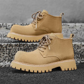 Ručno izrađene nove vintage britanske muške gležnjače, cipele od goveđe antilop kože Čizme za rad na otvorenom Poslovne Chelsea čizme