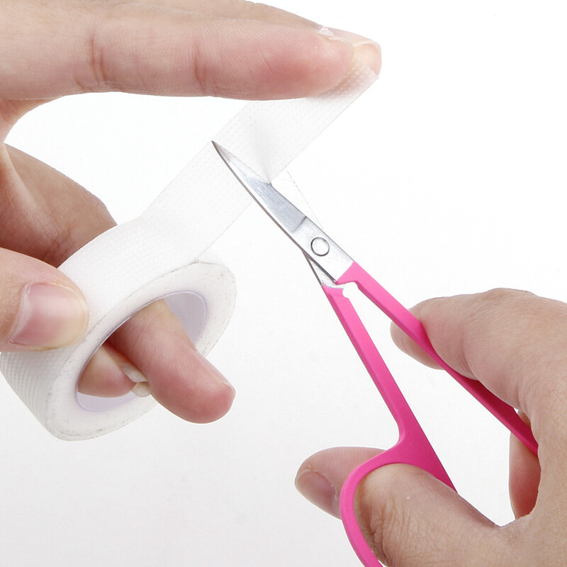 1kom Škare za obrve Trimer za trepavice Nos Lice Uklanjanje dlačica Škare za manikuru Rezanje zanoktica Kozmetički Ljepota Alati za šminkanje