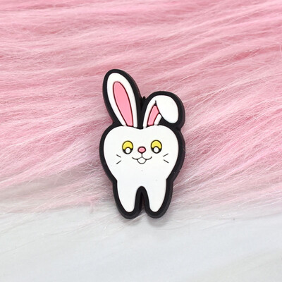 1Gb Smieklīga multfilma Mīlestības Zobu dizains PVC Emalja Piespraude Modes Personība Augļu Zobu Žetons Pin Mētelis Aksesuāri Rotaslietas