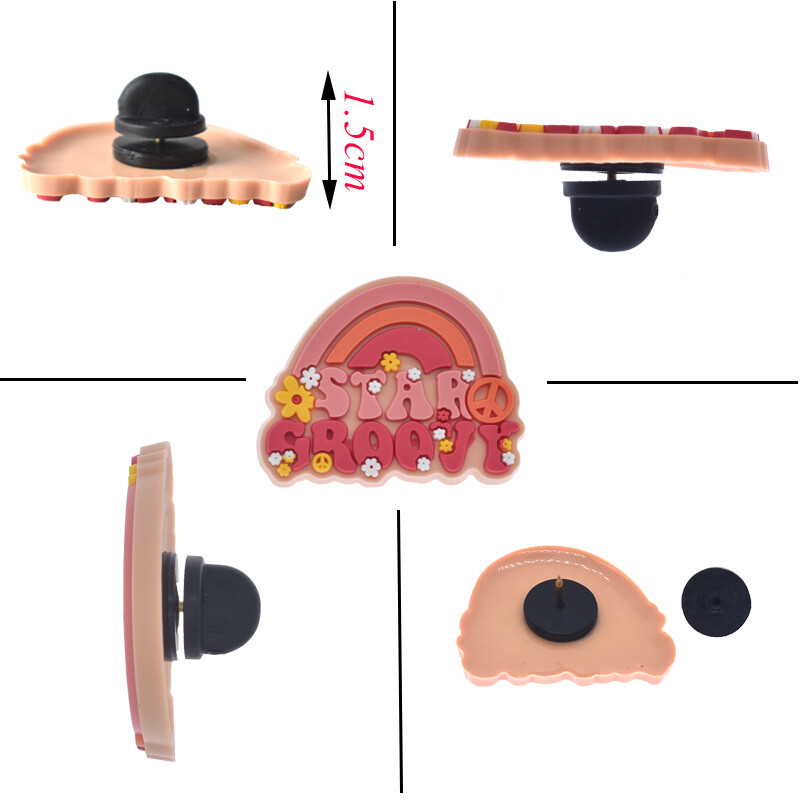 1Gb Smieklīga multfilma Mīlestības Zobu dizains PVC Emalja Piespraude Modes Personība Augļu Zobu Žetons Pin Mētelis Aksesuāri Rotaslietas