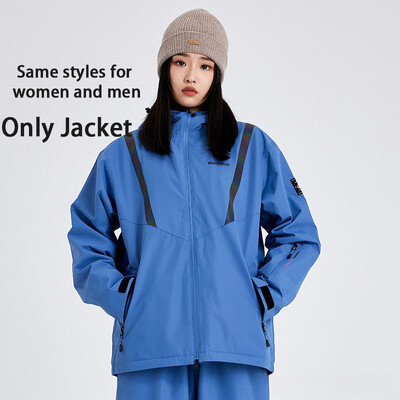 Skijaške jakne Ženske 2025. Nove vanjske vjetrootporne vodootporne gornje skijaške odjeće Muške zimske tople sportske jakne za daskanje na snijegu