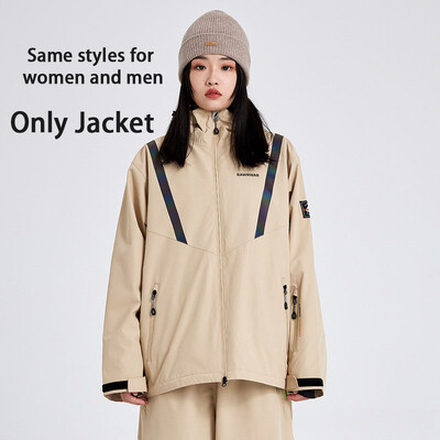 Skijaške jakne Ženske 2025. Nove vanjske vjetrootporne vodootporne gornje skijaške odjeće Muške zimske tople sportske jakne za daskanje na snijegu