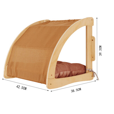 1-dijelni zidni mačji puzavac koji visi na zidu kućice za mačke Mekani jastuci Štede unutarnji prostor Mačići spavaju Namještaj za kućne ljubimce