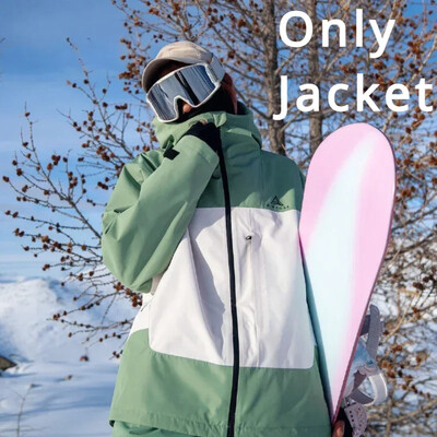 2025. gads. Vīriešu āra sporta veidi sievietēm ziemas slēpošanas jakas Snowfield siltas slēpošanas sniega drēbes, mēteļi, ūdensizturīgi snovborda kokvilnas topi