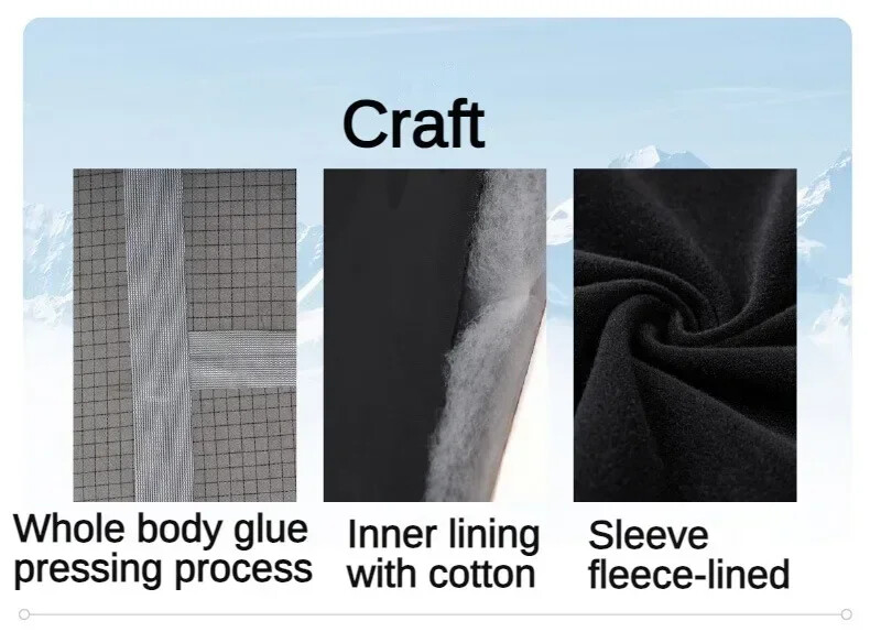 2025. gads. Vīriešu āra sporta veidi sievietēm ziemas slēpošanas jakas Snowfield siltas slēpošanas sniega drēbes, mēteļi, ūdensizturīgi snovborda kokvilnas topi