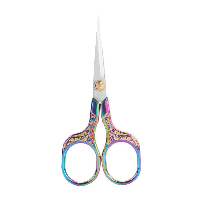 Retro drēbnieka šķēres krustdūriens antīkas vintage šķēres diegu izšuvumi šķērveida šūšanas rokdarbu mājsaimniecības šūšanai