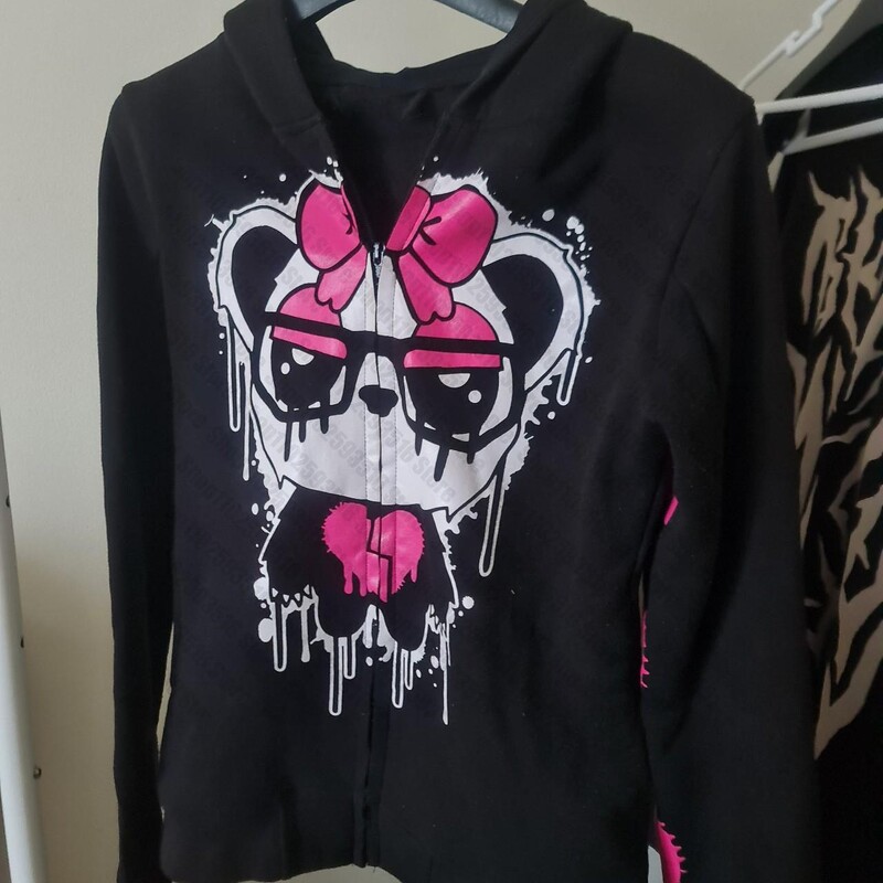 Îmbrăcăminte pentru femei Cămașă cu glugă Haine Kawaii pentru femei Toamnă Îmbrăcăminte pentru femei Hanorac cu fermoar Hanoră cu glugă Y2k Hanoră cu glugă cu glugă