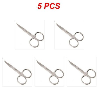 Profesionalne manikirne škare od nehrđajućeg čelika Precizno uljepšavanje zanoktica za nokte, dlake na licu, obrve, trepavice, dlake u nosu