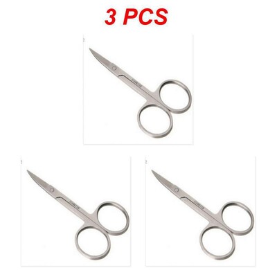 Profesionalne manikirne škare od nehrđajućeg čelika Precizno uljepšavanje zanoktica za nokte, dlake na licu, obrve, trepavice, dlake u nosu