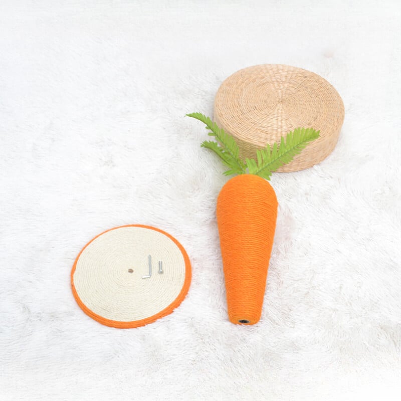 Cadru de târât pentru pisici Scărpinat pentru pisici Pilon de zgâriat pisică Jucării distractive pentru casă Animale de companie Pisici Morcovi sisal Articole pentru animale de companie