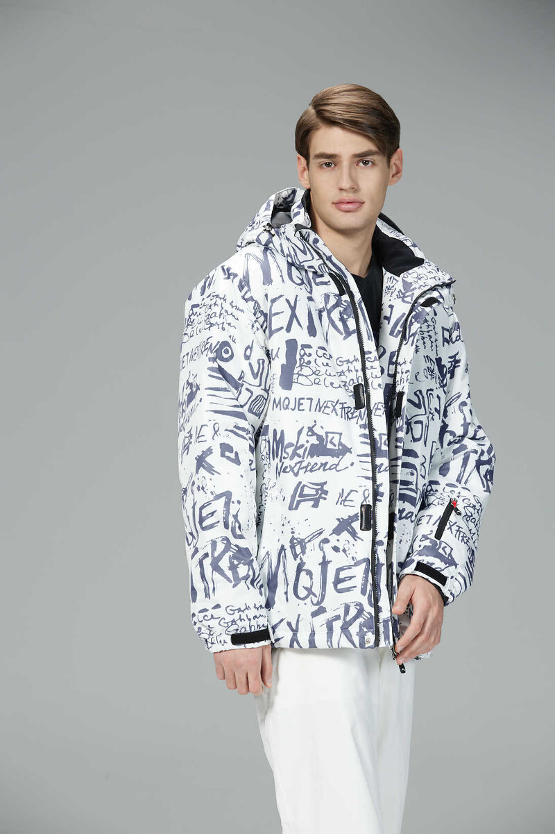 Costum de schi de culoare kaki adâncă, panou unic, masă dublă, schi îngroșat, îngrășare în aer liber și îmbrăcăminte pentru bărbați mărită