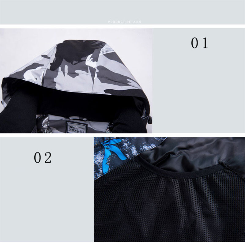 Zimske vanjske nove skijaške jakne za muškarce Žene Sport Skijanje Snowboard Odjeća Gornji dijelovi Vodootporni Topli prozračni snježni kaput otporan na vjetar