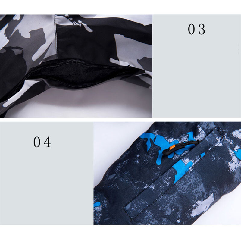 Zimske vanjske nove skijaške jakne za muškarce Žene Sport Skijanje Snowboard Odjeća Gornji dijelovi Vodootporni Topli prozračni snježni kaput otporan na vjetar