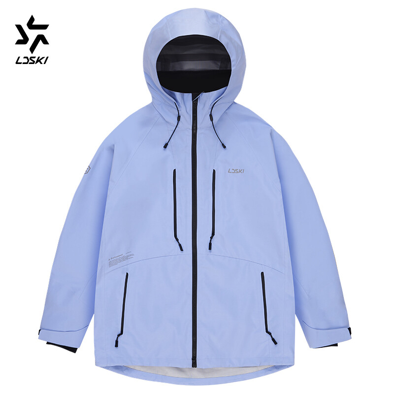 LDSKI Síkabátok Női Férfi 3L Szövet Hóálló Púder Szoknya Vízálló Thermal Kabát Téli Meleg Ruha Snowboard Wear Extreme2.0