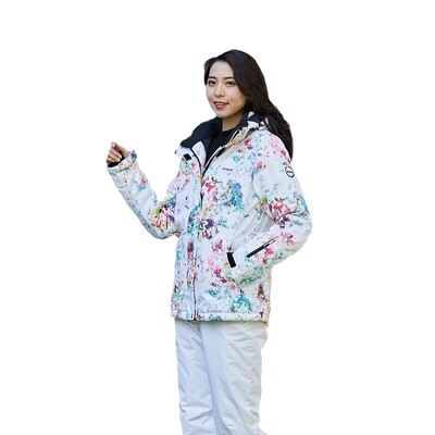 Γυναικεία στολή σκι μονή σανίδα και διπλή σανίδα ορειβατικό υπαίθριο σκι αδιάβροχη και ζεστή