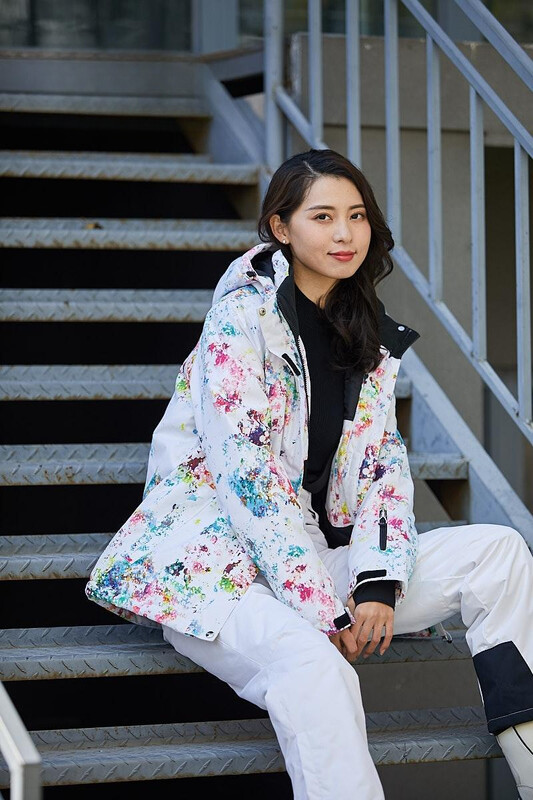 Γυναικεία στολή σκι μονή σανίδα και διπλή σανίδα ορειβατικό υπαίθριο σκι αδιάβροχη και ζεστή