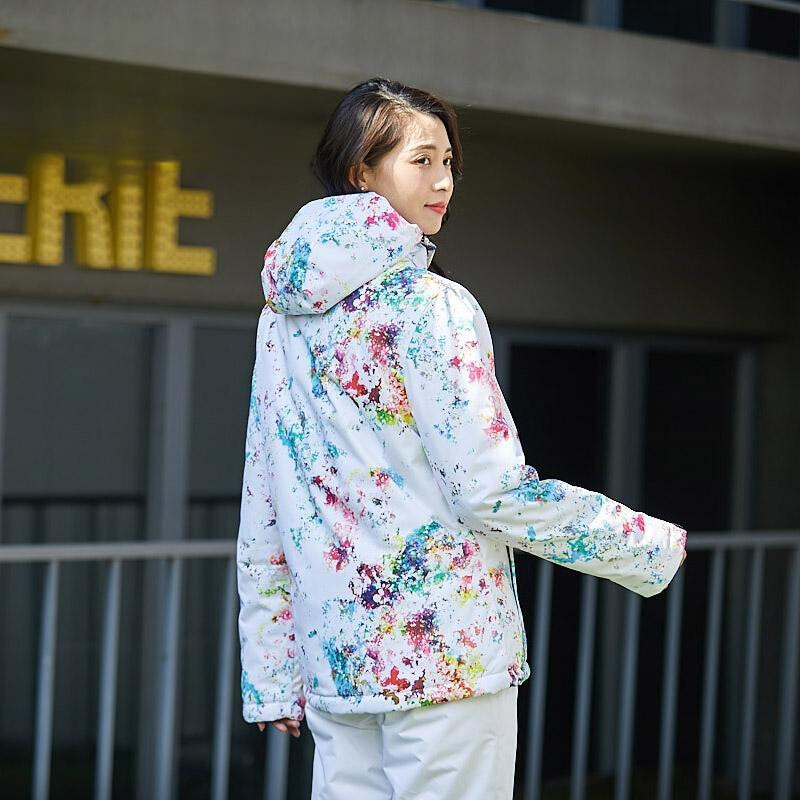 Γυναικεία στολή σκι μονή σανίδα και διπλή σανίδα ορειβατικό υπαίθριο σκι αδιάβροχη και ζεστή