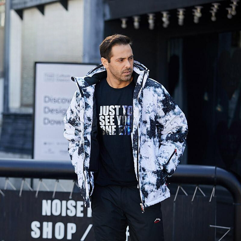 Skijaška jakna s jednom pločom i dvostrukom pločom zadebljana za skijanje na otvorenom povećana za prozračnost muškaraca i žena