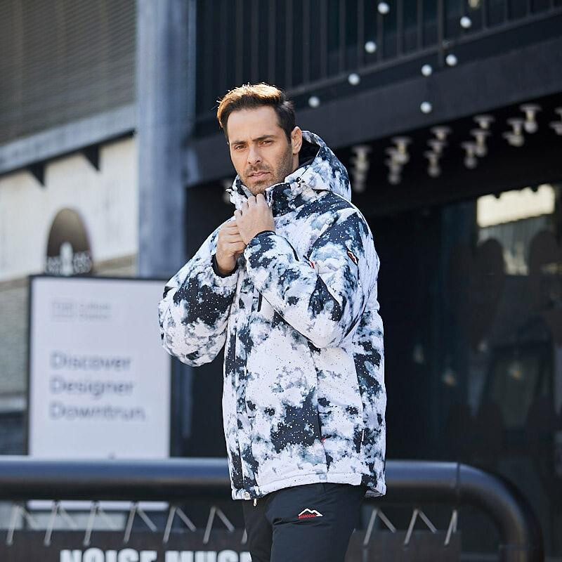 Skijaška jakna s jednom pločom i dvostrukom pločom zadebljana za skijanje na otvorenom povećana za prozračnost muškaraca i žena