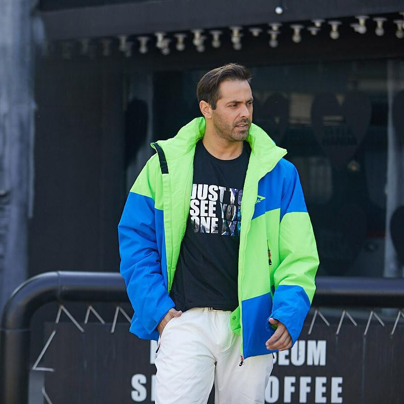 Skijaško odijelo jakna s jednostrukom i dvostrukom podlogom podebljana za skijanje na otvorenom povećana za muškarce i žene