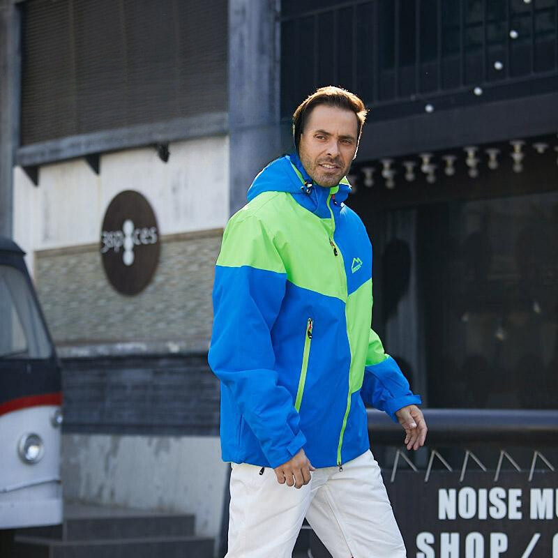 Skijaško odijelo jakna s jednostrukom i dvostrukom podlogom podebljana za skijanje na otvorenom povećana za muškarce i žene