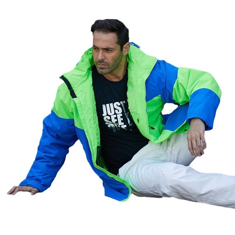 Skijaško odijelo jakna s jednostrukom i dvostrukom podlogom podebljana za skijanje na otvorenom povećana za muškarce i žene