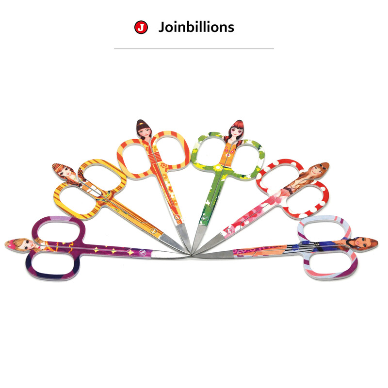 Modes dizaina nerūsējošā tērauda grima šķēres