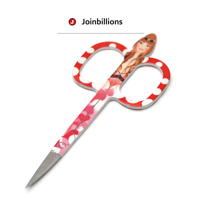 Modes dizaina nerūsējošā tērauda grima šķēres