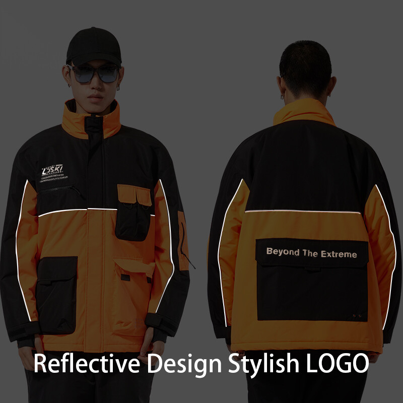 Jachetă de schi LDSKI, femei, bărbați, îmbrăcăminte termică, jachetă de vânt, impermeabilă, buzunare de munte, costum de iarnă, haină de zăpadă, îmbrăcăminte pentru snowboard.
