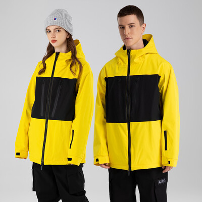 Férfi sídzseki női hókabát szélálló vízálló dupla deszkás téli meleg sídzseki nőknek és férfiaknak SK061