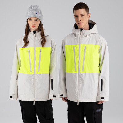 Férfi sídzseki női hókabát szélálló vízálló dupla deszkás téli meleg sídzseki nőknek és férfiaknak SK061